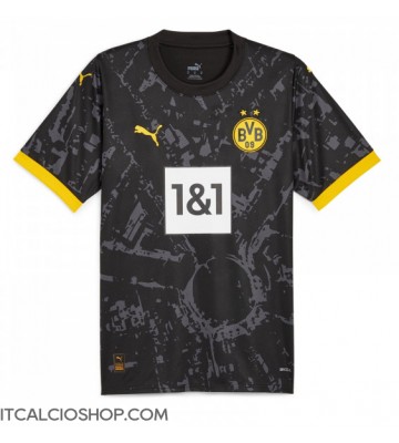 Borussia Dortmund Seconda Maglia 2023-24 Manica Corta